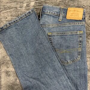 Signature by Levi Strauss Mens Bootcut Jeans Medium Wash W34 L34 91505-0069